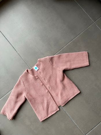 Lot de 3 gilets bébé 6 mois fille