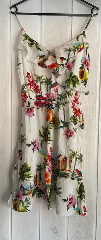 Robe estivale motif tropical - Naf Naf - 36