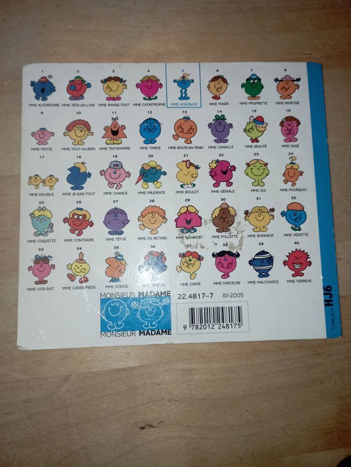 Livre Mme Acrobate - photo numéro 2