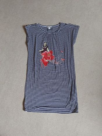 Robe marinière avec déco exotique 12 ans - Orchestra