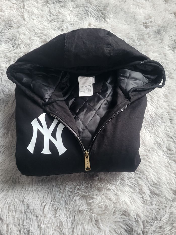 Veste Carhartt Active Jacket Rework - NY Yankees Edition - Taille L - Pièce Neuve - Made in USA ! - photo numéro 6