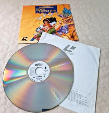LaserDisc Walt Disney Le Bossu de Notre-Dame Les Grands Classiques PAL 1997