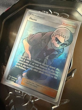 Lot de 2 cartes Pokémon Full Art brillantes Namu et Marvin