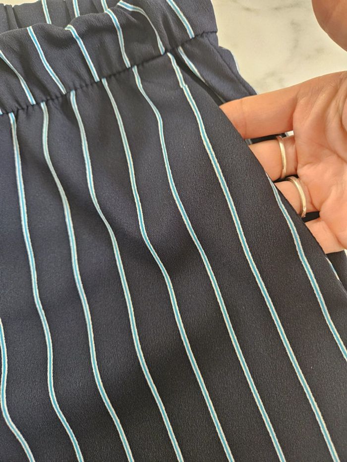 H&M pantalon à lignes taille 44 - photo numéro 4