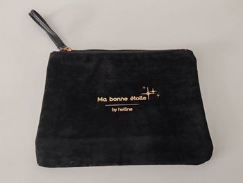 Trousse Maquillage/Pochette noire HELLINE
