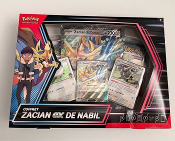 Coffret Zacian ex de Nabil Pokémon