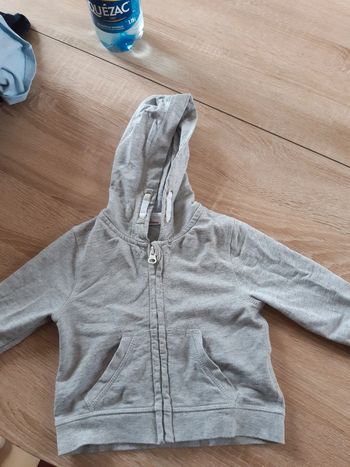 Gilet 12 mous avec capuche