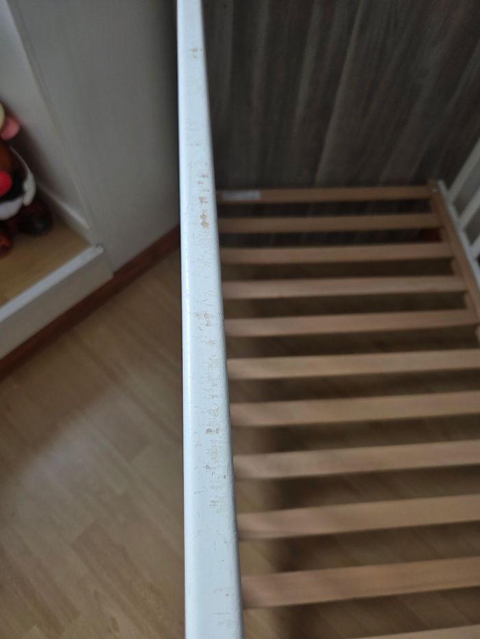 Lit bébé Sauthon Hugo + Matelas Kadolis - photo numéro 5