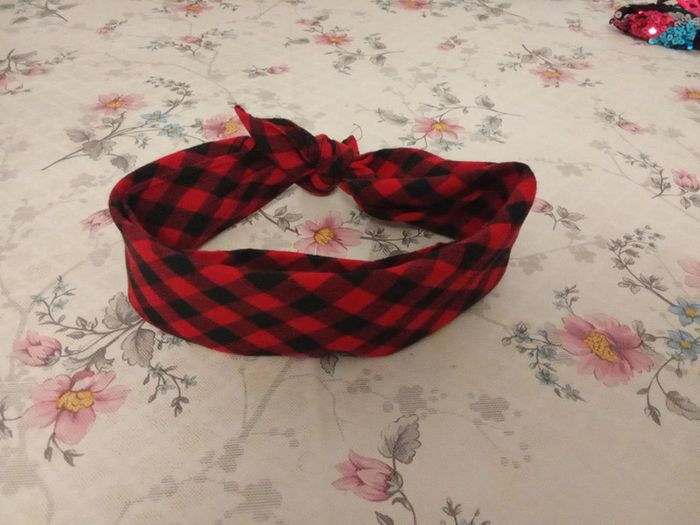 Bandeau à carreaux