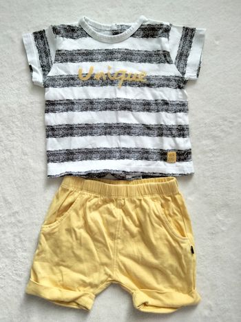 Ensemble short + t shirt