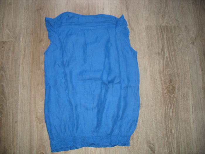 BLOUSE SM BLEU ROI "ETAM" - TAILLE 36 - n°01 - photo numéro 4