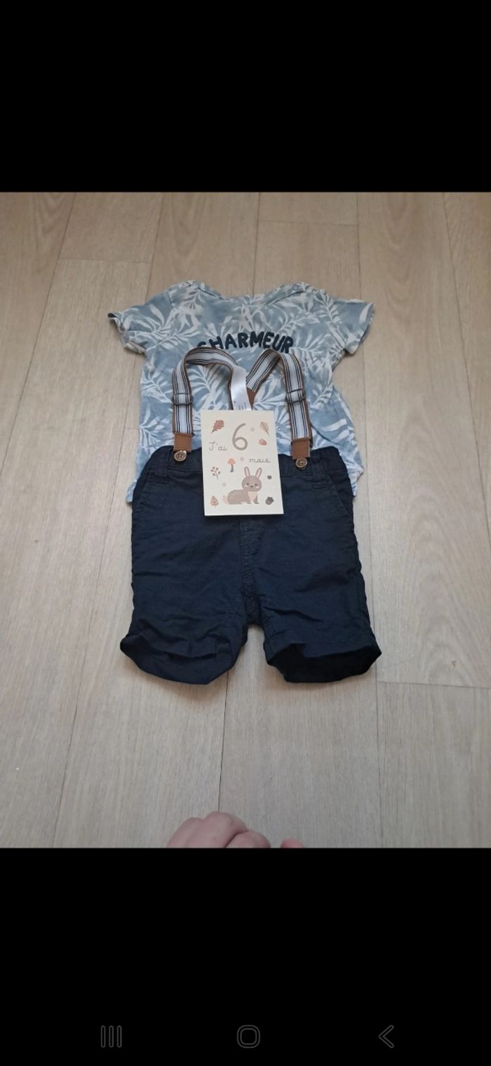 Vêtements Garçon en 6 mois pour l'été - photo numéro 5