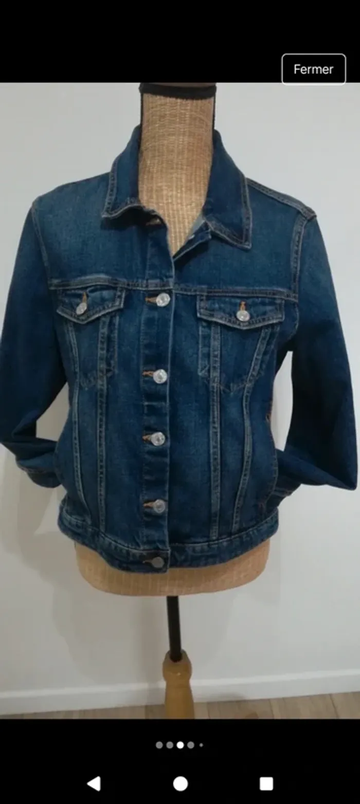 Veste en jeans Zara - photo numéro 2