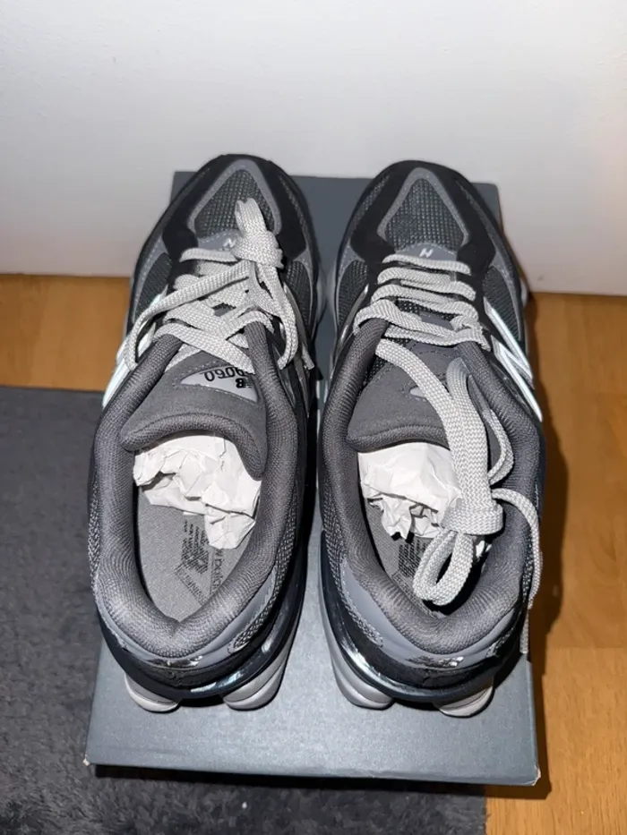 New balance GC 9060 Noir / Grise / Blanche Black - photo numéro 7