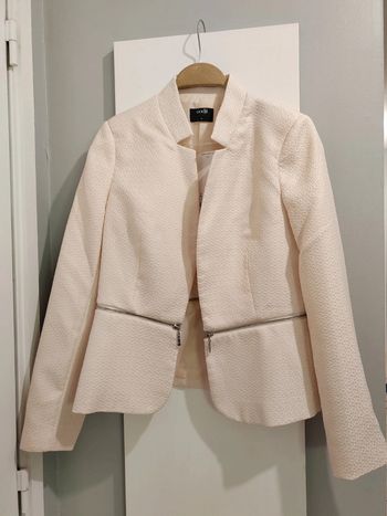 Blazer crème taille M