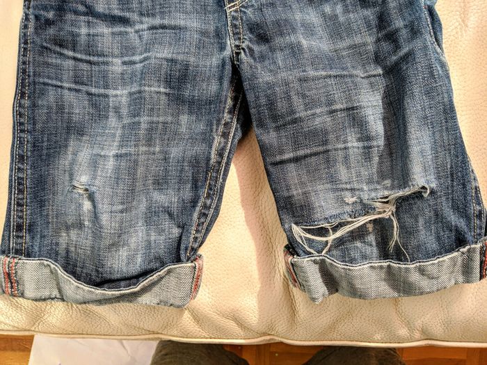 Salopette jean mixte 3-4 ans - photo numéro 4