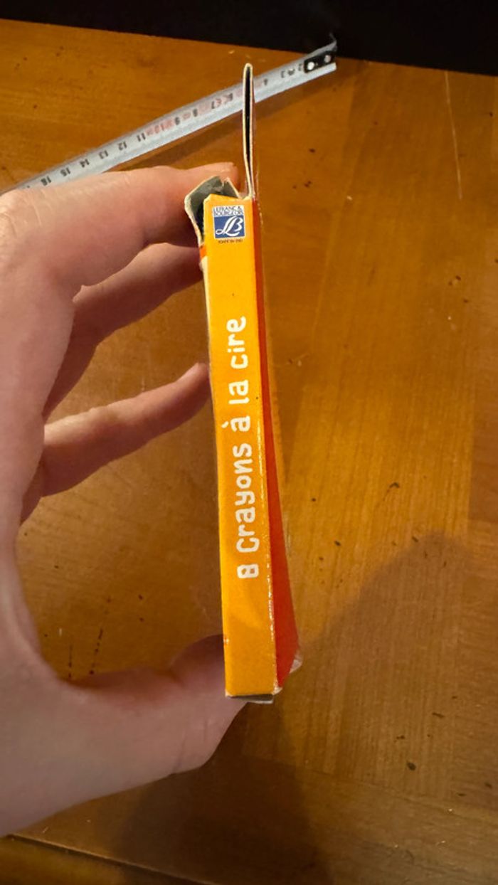 7 crayons à la cire La France Bourgeois - photo numéro 3