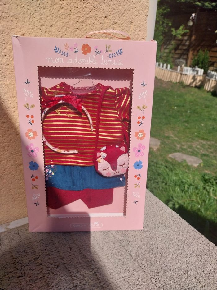 Tenue de poupée sergent major neuve - photo numéro 2