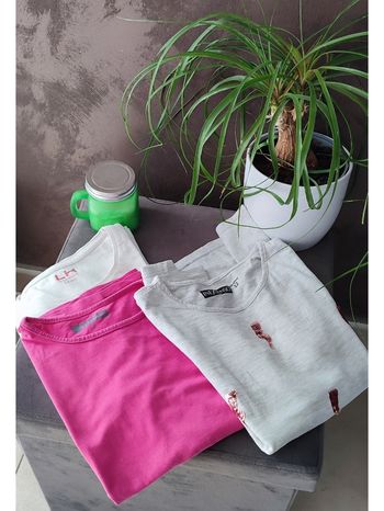 Lot 3 Tee-shirts manches courtes 12 ans