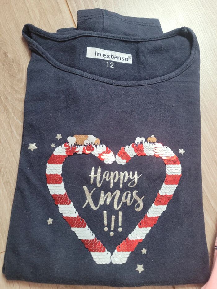 lot 3 tee shirts manches longues 12 ans - photo numéro 2