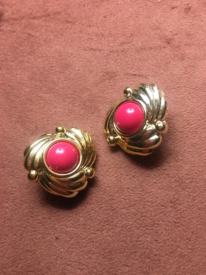 Boucles d’oreilles vintage - photo numéro 2