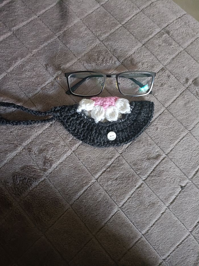 🎀 Sublime étui de lunettes - pièce unique faite main🎀 - photo numéro 5