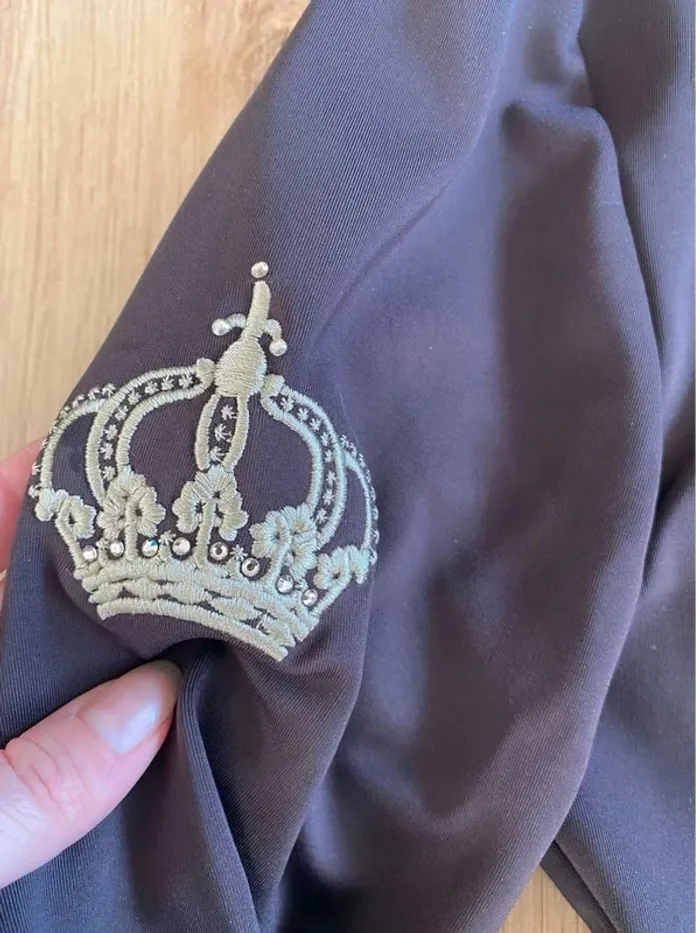 Veste  de  concours Equi-Thème –  Taille 36  –  Très  bon état  – Logo  brodé - photo numéro 6
