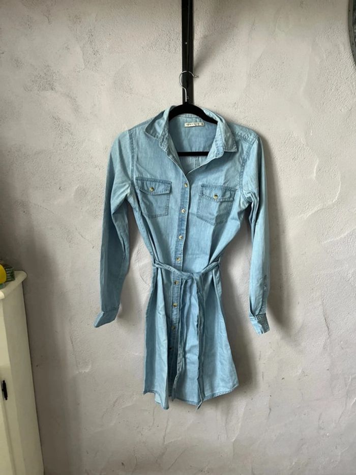 Robe couleur jeans