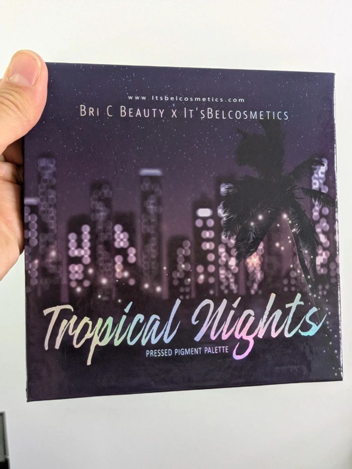 Palette Tropical nights It's bel cosmetics