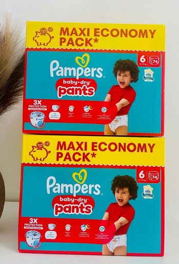 Couches  Pampers Pants taille 6