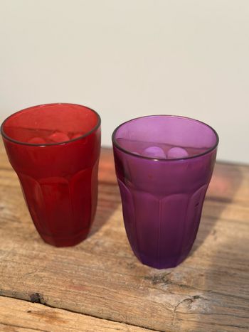 Lot de 2 verres à eau