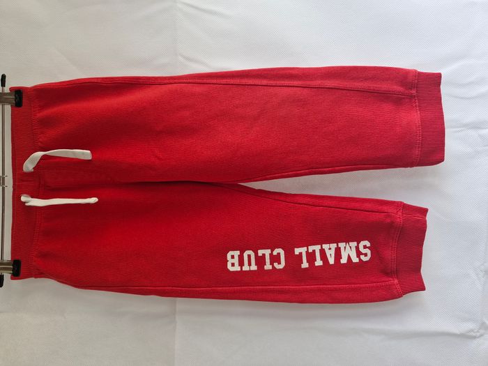 Pantalon de jogging 36 mois Mots d’enfants Rouge blanc inscription small club
