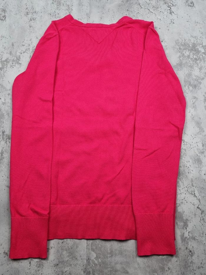 Pull col V Tommy Hilfiger fuchsia, M Femmes - photo numéro 4