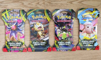 Artset de 4 Boosters ME3 - Pokémon Équilibre Parfait