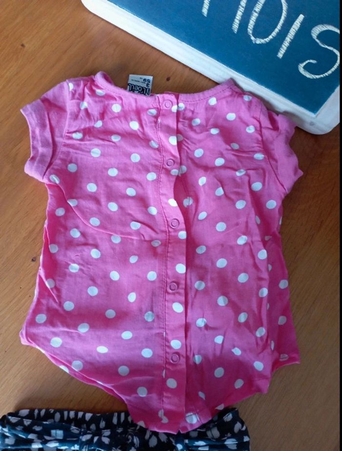 Ensemble Tape à l oeil taille 3 mois en très bon état - photo numéro 4