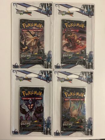 Pokémon artset blister Soleil et Lune : Ultra Prisme