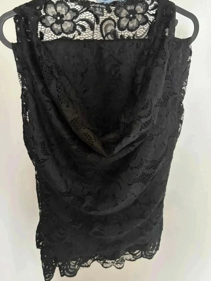 Ensemble jupe longue et top en dentelle 38