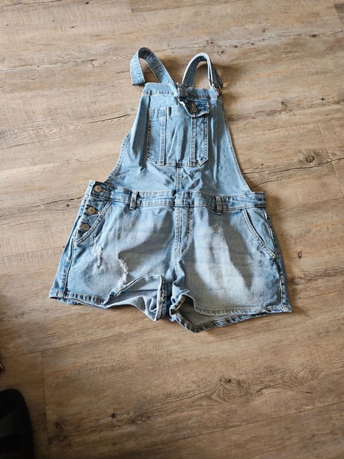 Salopette en jean femme