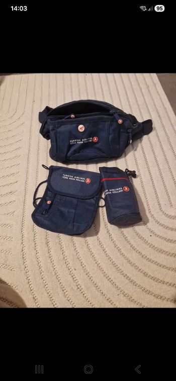 Sac banane et accessoires turkish airlines