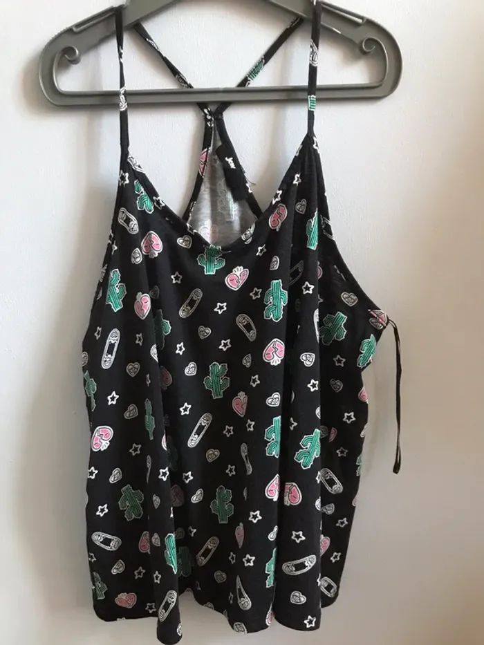 Débardeur à motifs