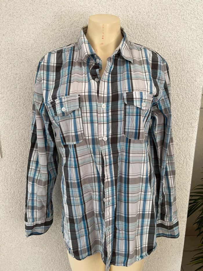 Chemise à carreaux Homme