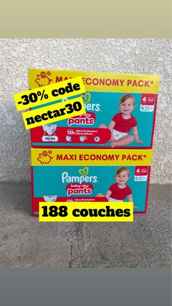 Pampers baby dry pants taille 4