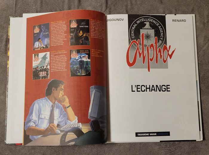 Alpha, L'échange Pascal Renard, Youri Jigounov (Illustrations) - photo numéro 2