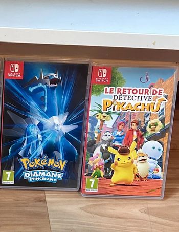 Lot 2 jeux switch