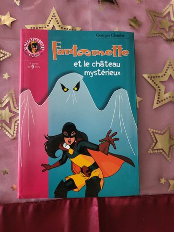 Livre fantomette et le château mystérieux