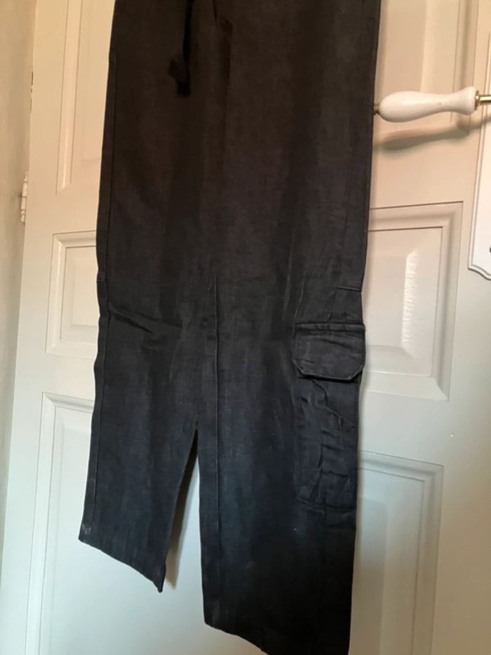 Superbe Combinaison d’été jean G star femme manche courte denim noir 36 - photo numéro 11