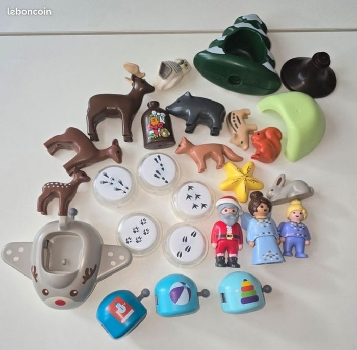 123 playmobil calendrier de l'avent 70297 26 pièces - photo numéro 2
