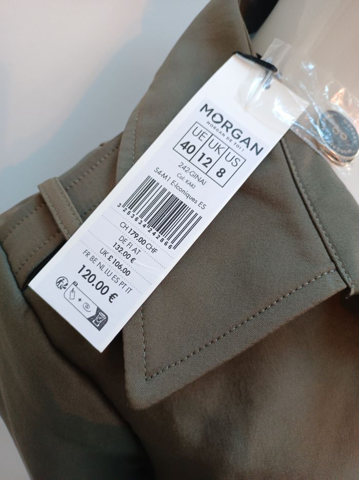 Trench Morgan neuf taille 40 - photo numéro 5
