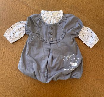 Ensemble bébé fille 1 mois