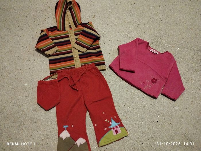 Lot vêtements bébé fille - photo numéro 2